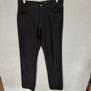 FootJoy Pants‎ Men's 34x34 Black Chino Athletic Fit Performance Golf